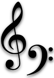 Treble clef, bass clef